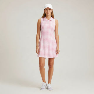 Classic Preppy Pink Gingham Tennis Dress + Short Set Tennis Dress Berry Jane™
