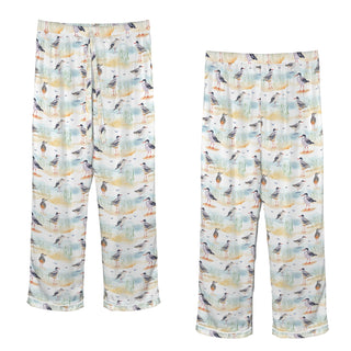 pajama pants sea bird pattern 