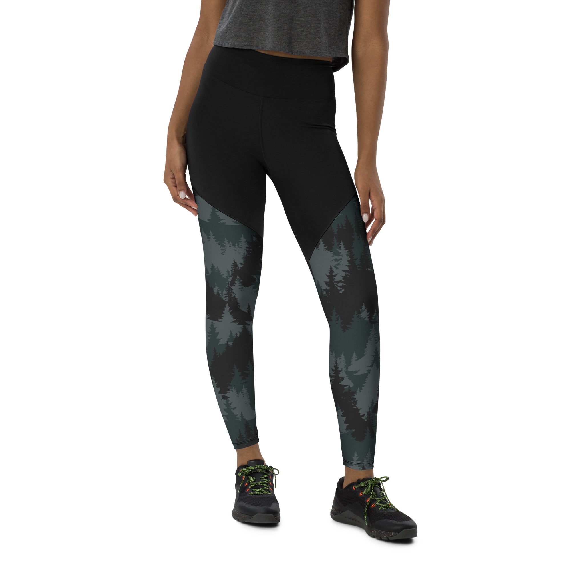 Women's 7/8 length Squat Proof Sport Compression Leggings – Berry