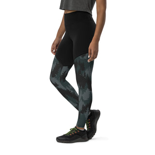 Women's 7/8 length Squat Proof Sport Compression Leggings Berry Jane™