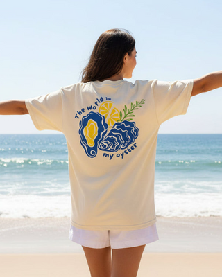 The World is My Oyster Graphic Tee, Summer T-Shirt T-Shirts Berry Jane™