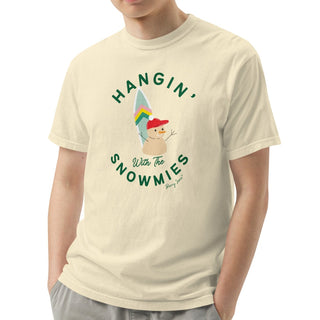 Hangin With My Snowmies - Holiday Christmas Beach T-Shirt Shirts & Tops Berry Jane™