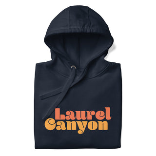 Laurel Canyon 70s style Beach Hoodie Sweatshirt, Navy Sweatshirts Berry Jane™