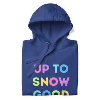 Women's Up to Snow Good Fall/Winter Holiday Hoodie Sweatshirt Sweatshirts Berry Jane™