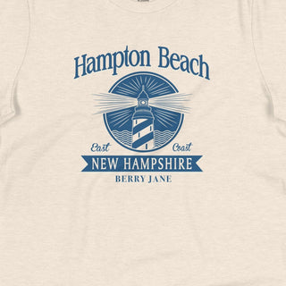 Women's Hampton Beach, New Hampshire Lighthouse T-Shirt T-Shirts Berry Jane™