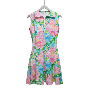 Preppy Floral Active Tennis Golf Dress with Shorts Tennis Dress Berry Jane™