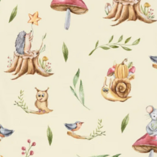 Women's Cute Fall Woodland Creatures Pajama Lounge Pants Womens Pajama Pants Berry Jane™