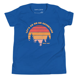 Kids' Graphic Tee, Let's Go on An Adventure Kids T-Shirts Berry Jane™