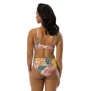 Island Vibes Recycled High-Waist Cheeky 2Pc Bikini Set Swimwear Berry Jane™