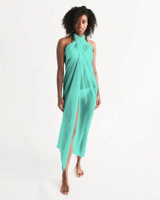 Aqua Swimsuit Cover Up Flowy Sarong Swimsuit Cover up Berry Jane™