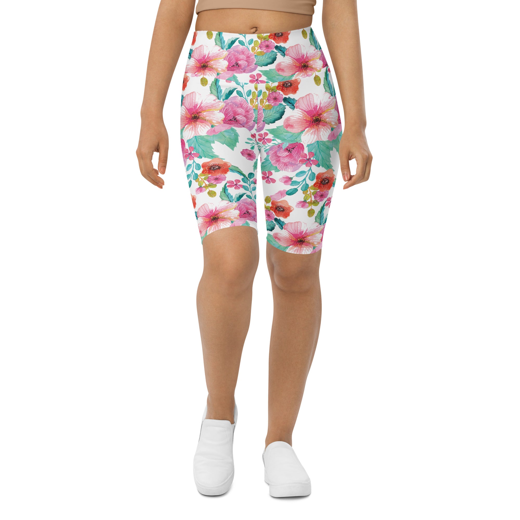 UV UPF 50+ Women's Swim Jammers Long Swim Shorts Paddle board Shorts XS-XL  - Maui Floral