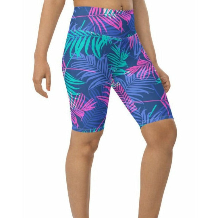 UV UPF 50+ Women's Swim Jammers Long Swim Shorts Paddle board Shorts XS-XL  - Kai Floral