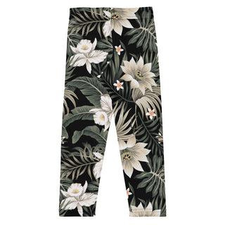 Girls (2T-7) UPF 50 Swim Leggings - Hawaiian Lily Swim leggings Berry Jane™