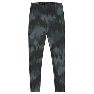 Women's Mountain Camo Print Base Layer Pants, Charcoal base layer pant Berry Jane™