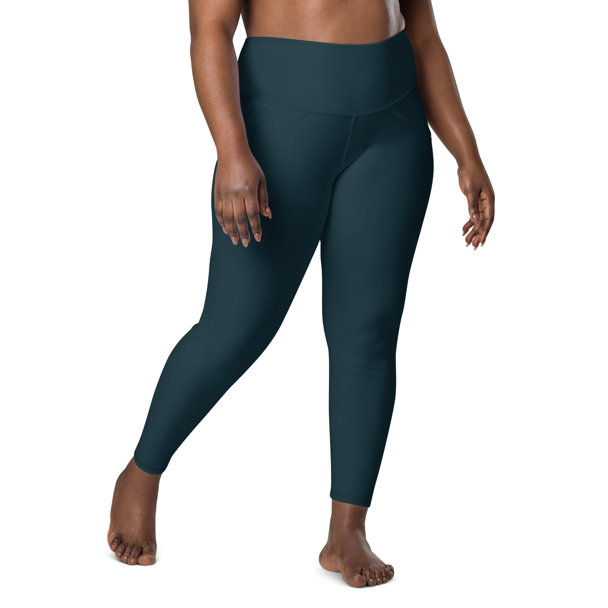 Women's Sun Protective Pocket Leggings, UPF 50+ 7/8 Length, Petite and –  Berry Jane™