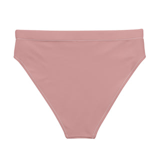 Sunbaked Pink Recycled High-Waisted Bikini Bottom Swimwear Berry Jane™