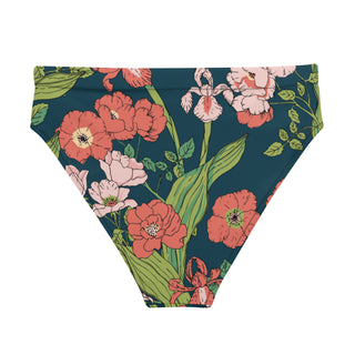 Seychelles Floral Recycled High-Waisted Bikini Bottom Swimwear Berry Jane™