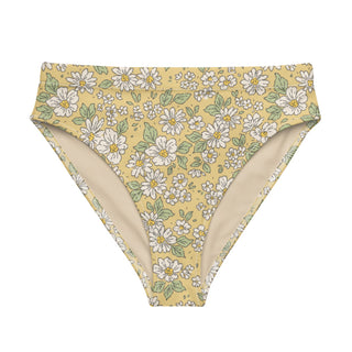 Day Dreamer Ditzy Floral Recycled High-Waisted Cheeky Bikini Bottom Swimwear Berry Jane™