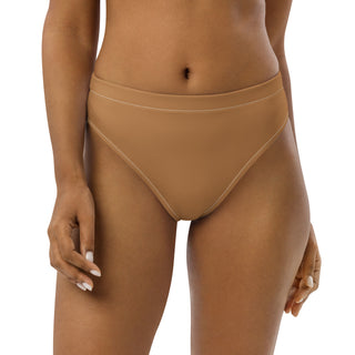 Skin Tone Recycled High-Waist Cheeky Swim Bikini Bottom - Bronze Skin Tone Swimwear Berry Jane™