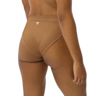 Skin Tone Recycled High-Waist Cheeky Swim Bikini Bottom - Bronze Skin Tone Swimwear Berry Jane™