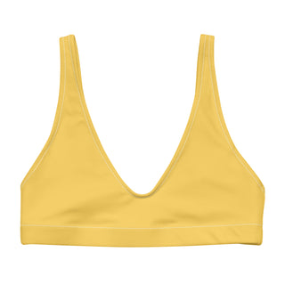 Sunshine Yellow Recycled Bralette Tank Bikini top Swimwear Berry Jane™