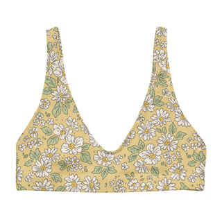 Day Dreamer Ditzy Floral Bralette Bikini Top, Recycled Eco Fabric Swimwear Berry Jane™