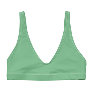 Women's Recycled Bralette Bikini Top, Pistachio Green Swimsuit Tops Berry Jane™