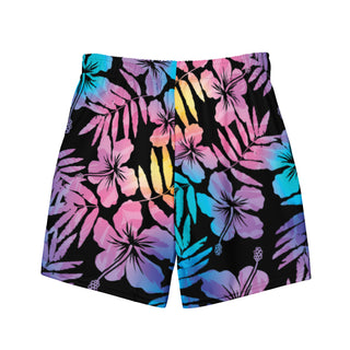 Men's Swim Trunks, Hawaiian Floral Hibiscus Couples Matching Swimwear Swim Trunks Berry Jane™