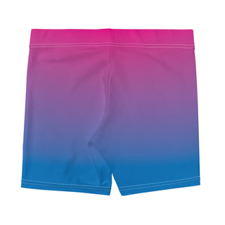 Women's 5" Ombre Pink Blue Yoga Biker Shorts Shorts Berry Jane™
