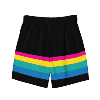 6.5" Swim Trunk Board Shorts UPF 50 - Rainbow Stripe swim shorts Berry Jane™