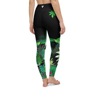 Women's Swim Leggings UPF 50 'hawaiian Tropical Leaf' Print Swim Pants, Sun  Protective Leggings -  Canada