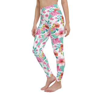 Hawaiian Maui Floral Multi-Sport SUP Swim Yoga Leggings swim pants Swim leggings Berry Jane™
