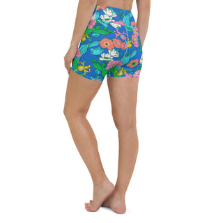 Women's 5" Swim Shorts, Electric Blue Paradise swim shorts Berry Jane™
