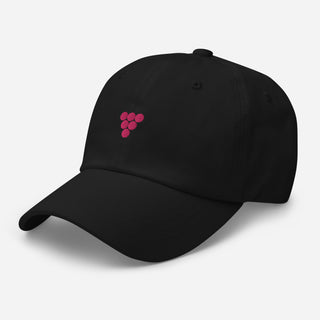 Berry Jane Flamingo Pink Logo Baseball Cap - Black, Navy, Camo, Grey Hats Berry Jane™