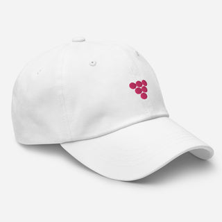 Berry Jane Flamingo Pink Embroidered Logo Dad Baseball Cap Hats Berry Jane™