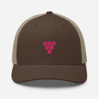 Womens Berry Jane Fishing Mesh Trucker Logo Baseball Cap Hats Berry Jane™