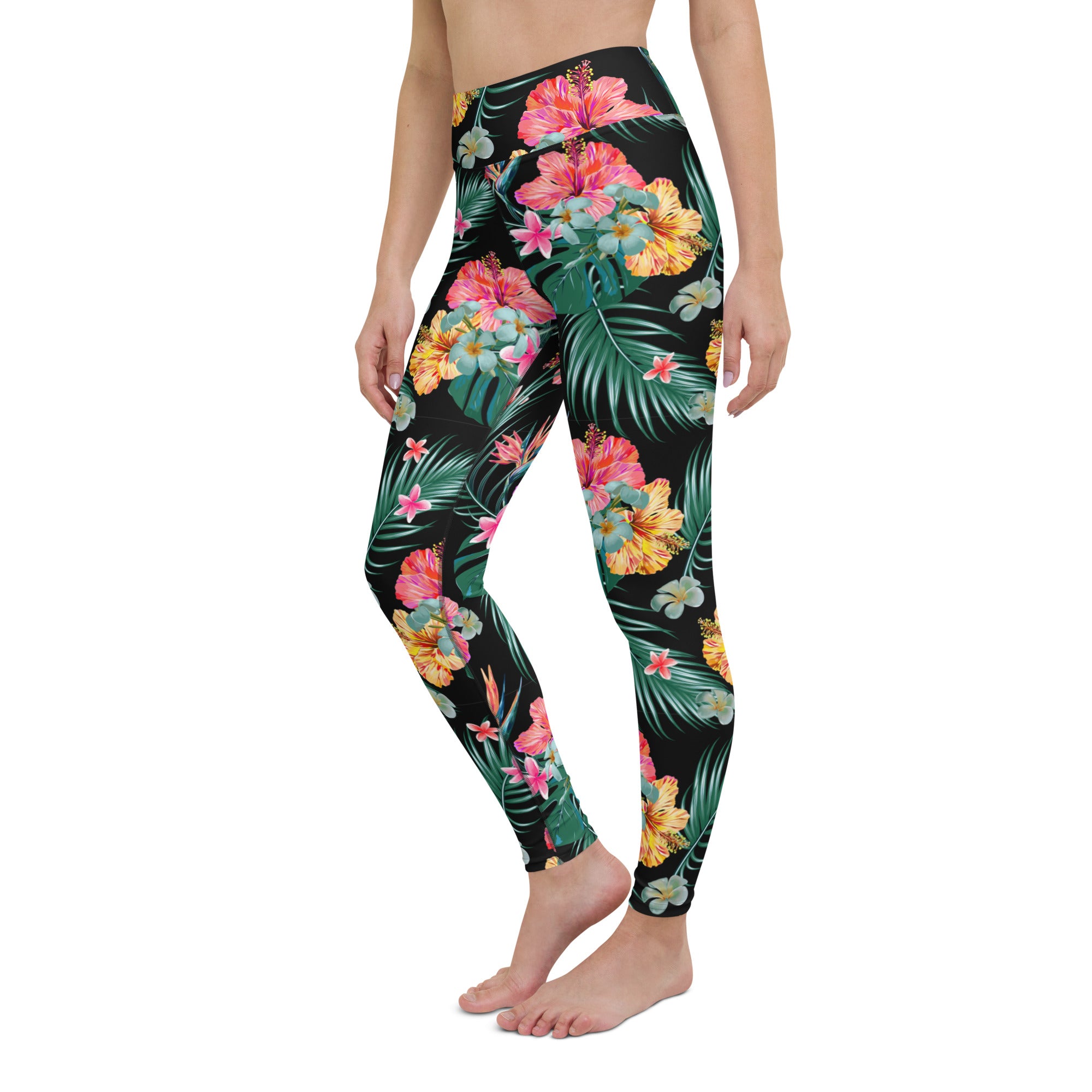 UPF 50 Vintage Tropical Floral Swim Leggings, SUP Paddle Board Surf – Berry  Jane™