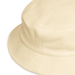 Berry Jane Beachwear Pastel Terry Cloth Bucket Hat Embroidered Logo Bucket Hats Berry Jane™