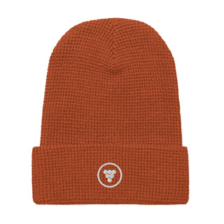 Berry Jane Embroidered Logo Winter Beanie, Waffle Knit Berry Jane™